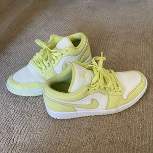 Nike Lime Green Low Dunks 9.5